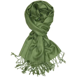 Achillea Damen Achir-001 Pashmina-Schal, salbeigrün, 28" W x 76" L