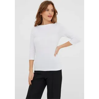 Vero Moda 10274133-Black/Black-M Top (Kleidung) Langärmlig Baumwolle, Elastan