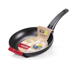 Moneta Aluminium-Pfanne, für alle Herdarten, einschließlich Induktion, schwarz, 22 cm