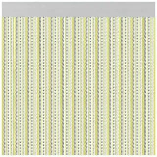 acudam Badevorhang 90 x 210 cm gelb gestreift