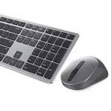 Bild von Premier Multi-Device - Tastatur & Maus Set - Französisch - Grau