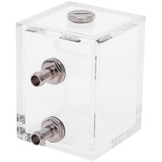 ASHATA Wassertank Wasserkühlsystem, 200 ml transparenter Acryl-Wasserkühltank Computer-Zubehör für wassergekühlte Tanks, schnellere Wärmeableitung, professionelle Herstellung