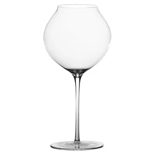 Zafferano Ultraleicht-Kristallglas-Kelch, 55 cl, 2er-Set, elegantes Design für strukturierte Weißweine und junge Rotweine, transparent - Transparent