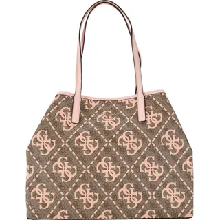 GUESS Vikky Large Tote Bag, Latte Logo/blasse Rose