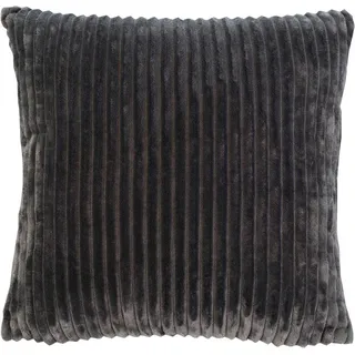 Gözze Kissenbezug Cord-Optik 50 x 50 cm Grau