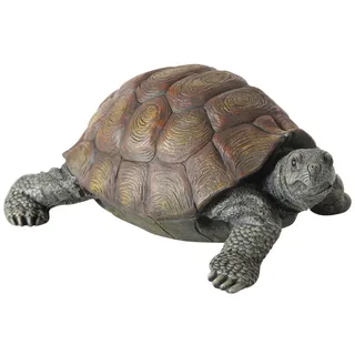 Boltze Figur Slomo Schildkröte (Dekofigur für Garten / Indoor, echtes Design, Maße 34x25x14 cm, Figur aus Kunststoff) 3784300