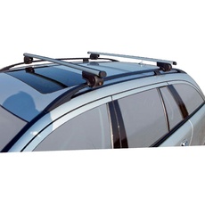 Bild Universal Dachträgersatz Aluminium Driver 124cm für PKW's mit offene Dach-Schiene