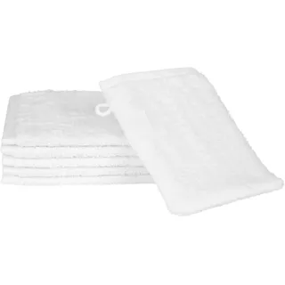 Ross Premium Waschhandschuh 16 x 22 cm weiß