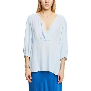ESPRIT Damen 024ee1f318 Bluse, 440/Light Blue, XXS