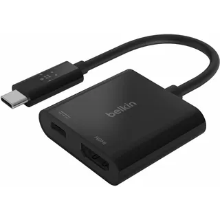 Belkin USB-C auf HDMI-Adapter 0,13 m Schwarz