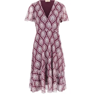 Cartoon Volantkleid »Volantkleid mit Rüschen«, lila