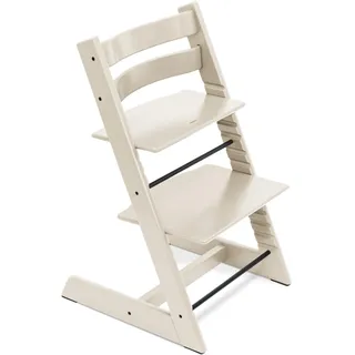 Tripp Trapp Stuhl von Stokke, Vanilla White - Verstellbarer, anpassbarer Stuhl für Kleinkinder, Kinder & Erwachsene - Praktisch, bequem & ergonomisch