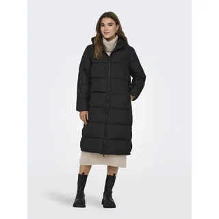 Only Steppmantel »ONLMONTANA LONG PUFFER JACKET NOOS OTW«, schwarz,