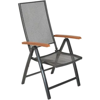 Merxx Thasos Klappsessel 5-fach verstellbar Aluminium