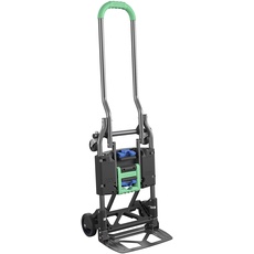 COSCO Shifter 135kg Multi Funktion Klappbar Handwagen und Sackkarre (Grün)