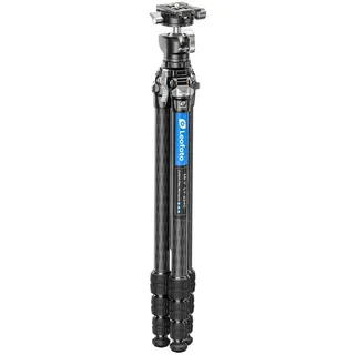 leofoto Carbon-Dreibeinstativ LY-224C Mr.Y mit Kugelkopf LH-25 R schwarz