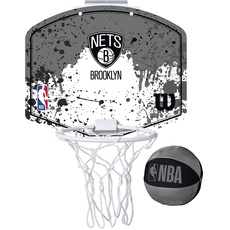 Bild Mini-Basketballkorb NBA TEAM MINI HOOP, BROOKLYN NETS, Kunststoff