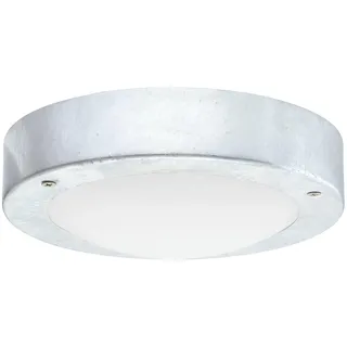 EGLO Außenleuchte Stahl und Glas IP44 spritzwassergeschützt GX53 warmweiß