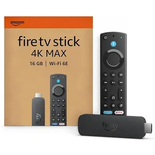 Amazon Fire TV Stick 4K Max mit Alexa-Sprachfernbedienung 2023 (Gen. 2)