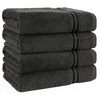 hammetex Handtuchset 4-tlg. grau