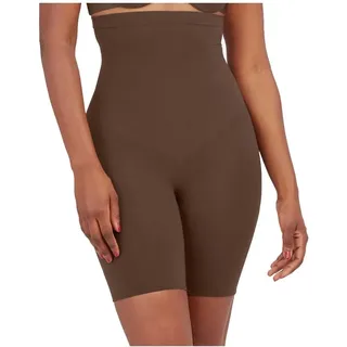 SPANX Shapewear für Damen Tummy Control High-Waisted Power Short (Regular und Übergröße), Chestnut Brown, 2X