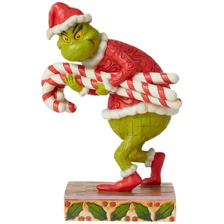 Enesco Jim Shore 6008888 Dekofigur Grinch Grinch Stealing Candy Canes