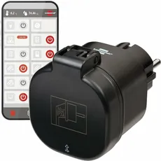 Bild von WA 3000 XS02 Wifi-Steckdose für den Außenbereich schwarz, Smart-Steckdose (1294860)