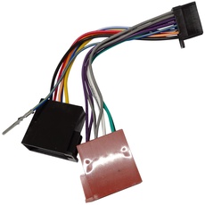 AERZETIX: Adapter Kabelbaum ISO-Stecker für Autoradio kompatibel mit KD-X141 X341BT X342BT KMM-103AY 103GY 103RY 123Y BT203 C41216