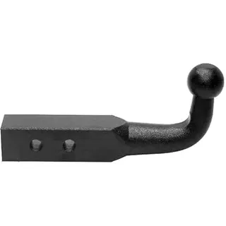 Anhängerkupplung 50mm Kugelkopf-Montagesatz–Stahlkugel mit Kupplungsstift, Kompatibel für 50x50mm Empfänger, Einfache Installation für Geländewagen & SUV (2" Rise)