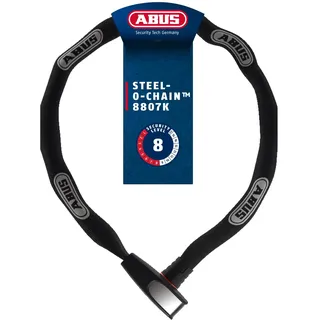 ABUS Steel-O-Chain 8807K Schwarz Kettenschloss