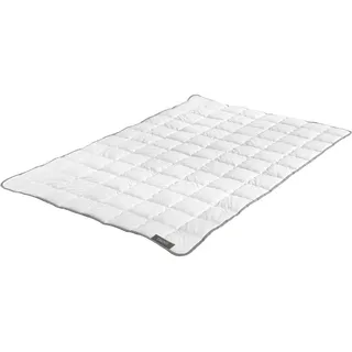 Badenia Trendline Steppbett Clean Cotton leicht, 155 x 200 cm, weiß, produziert nach deutschem Qualitätsstandard