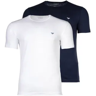 Emporio Armani T-Shirt »T-Shirt ENDURANCE 2er Pack«, blau