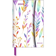 Watercolours 2024 - Diary - Buchkalender - Taschenkalender - 10x15: Magneto Diary