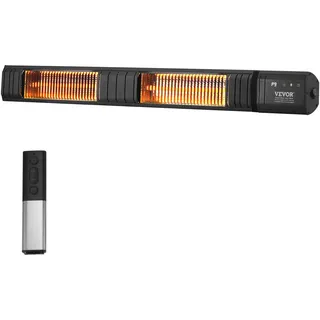 Vevor Heizstrahler Carbon-Infrarot 3 kW schwarz