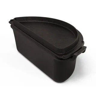 Monolith Dutch Oven 45 x 45 cm Gusseisen schwarz