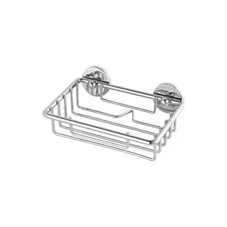 Tesa 40220-00000-00 baath Plus Seifenkorb Klebstoff Chrom (glänzend)