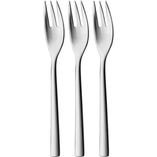 Silit Trend Kuchengabel Set 15,8 cm, 3-teilig, polierter Edelstahl, rostfrei, kratzbeständig, spülmaschinenfest