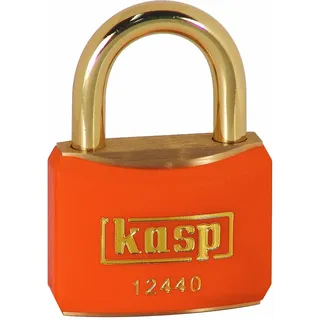 kasp K12440ORAD Vorhängeschloss, farbig/orange