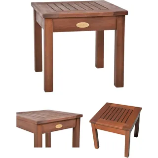Garden Pleasure SONORA Gartentisch 40 x 40 x 35 cm Braun