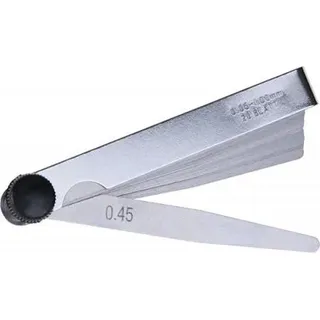 Kupplungslehren 0,05 - 1mm - 20 Blatt - Packung mit 1 Stück