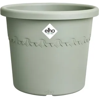 Elho Blumentopf Algarve Cilindro Ø 25 cm x 21 cm Grün