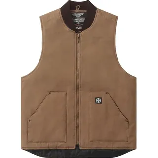 West Coast Choppers Heavy Duty Weste Braun XL
