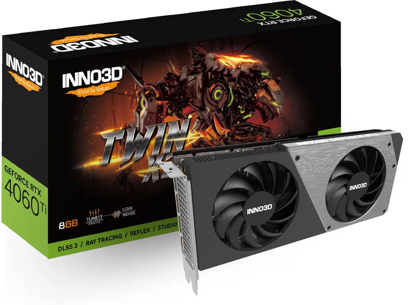 Bild von Geforce RTX 4060 Ti Twin X2 8 GB GDDR6 2310 MHz