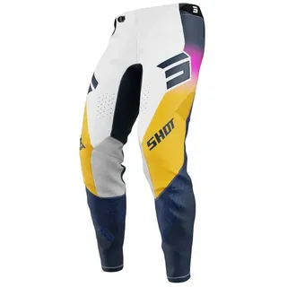 Shot Aerolite Ultra Offroad-hosen - Blue / Orange / Pink - 30