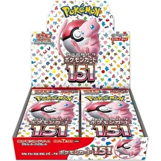 TCG Scarlet And Violet Card 151 Booster Display (Japanese) SV2Abeschädigt