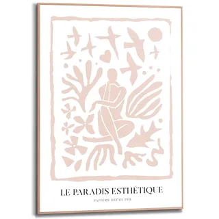 Reinders! Poster »Le Paradis Esthétique«, beige