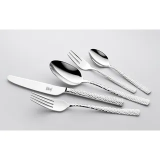 Justinus Besteckset Sunset 30 Teilig Tafelbesteck Edelstahl 18 / 10 Spülmaschine - Silber