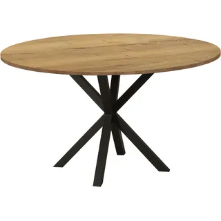 omg design Kent 130 x 77 x 130 cm natur/schwarz