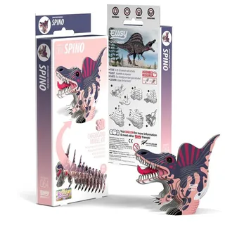 Eugy 3D Puzzle - Spinosaurus Karton Dinosaurier Spielzeug