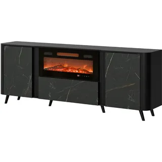 Mirjan24 Volare 200 x 76 x 39 cm Schwarz / Mehrfarbig